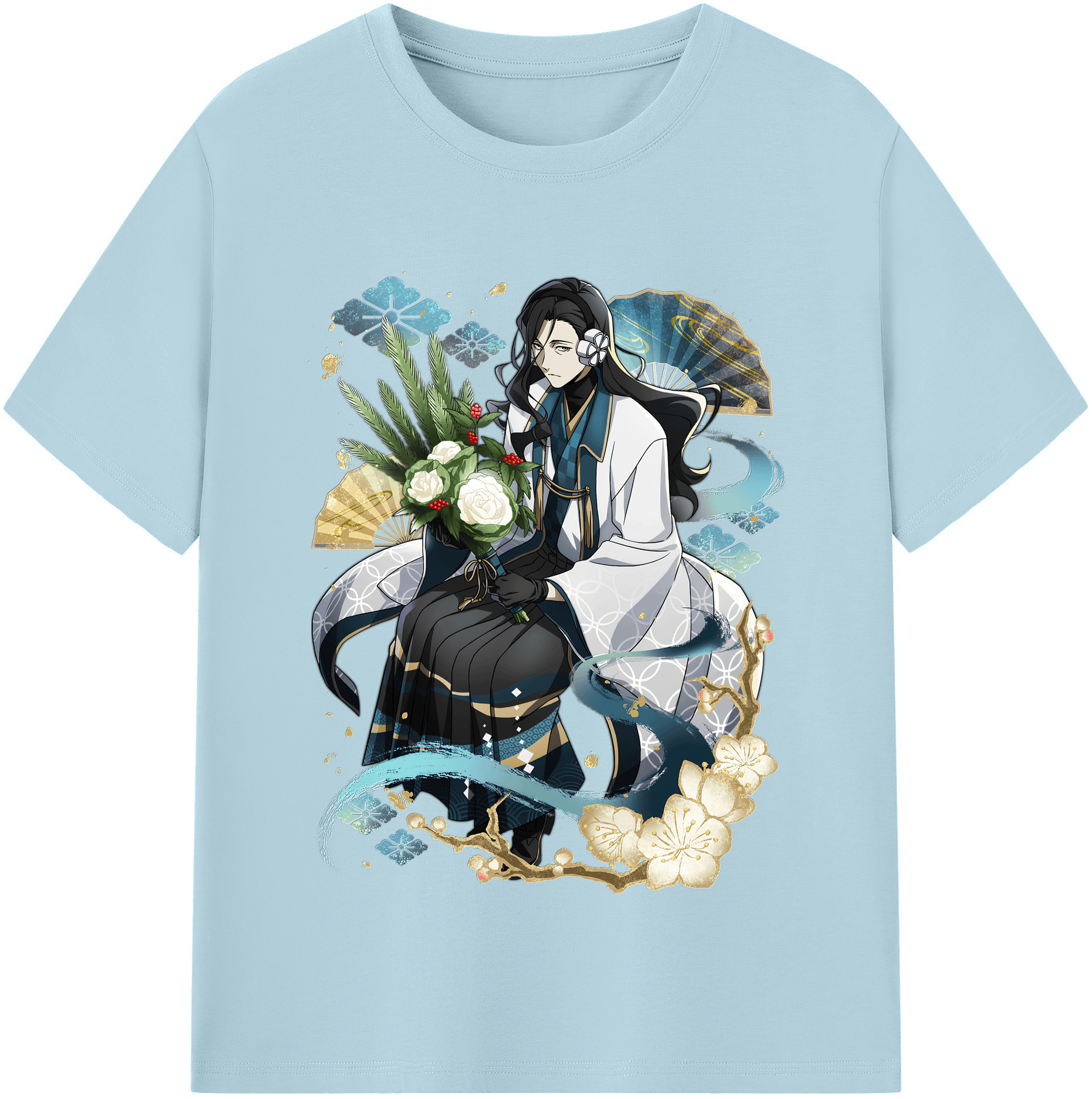（画像用） 文豪ストレイドッグス Bungo Stray Dogs 綿100％半袖Tシャツ（フロントプリント）